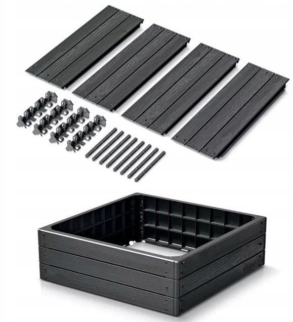 mały warzywniak grządka